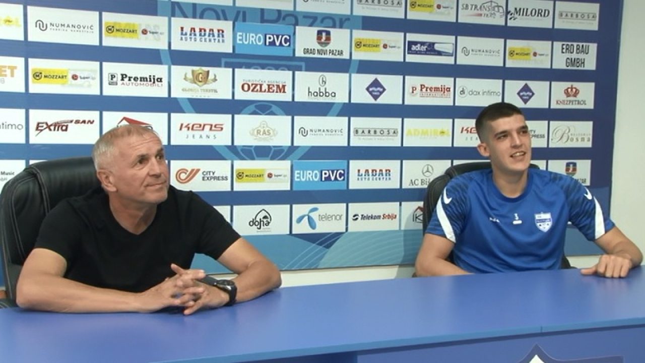 Novi Pazar Napredak SuperLiga Vladimir Gaćinović 