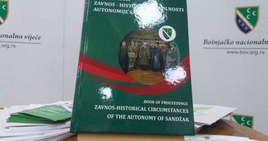 Promovisan Zbornik radova “ZAVNOS – historijske okolnosti autonomije Sandžaka“