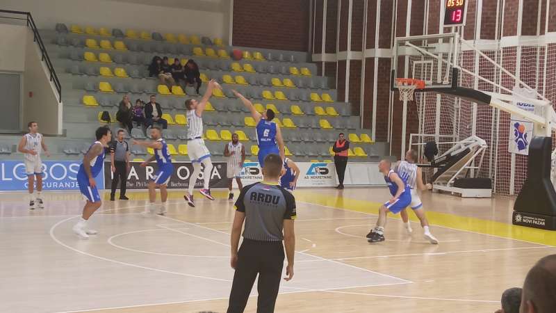 Košarkaši Novog Pazara upisali pobjedu u gostima protiv Kolubare