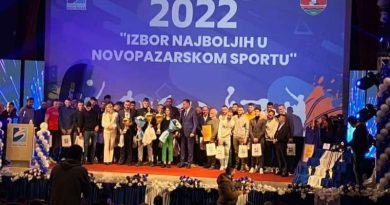 izbor najboljih sportista novog pazara 2022