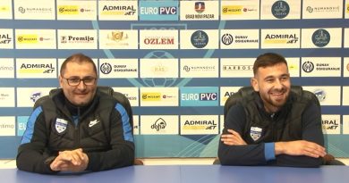 Aleksandar Stanković i Miljan Momčilović na press konferenciji
