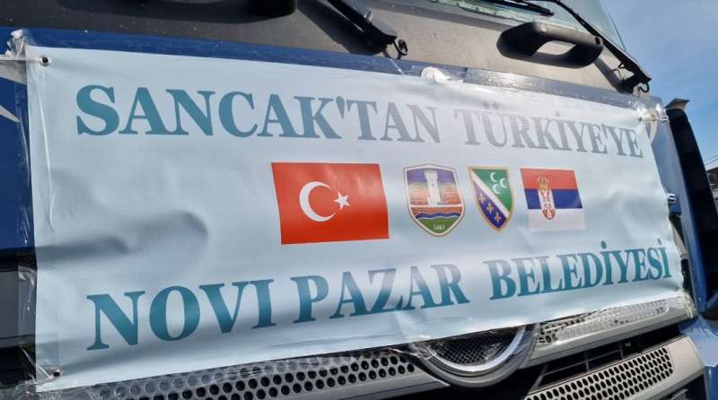 Novi Pazar šalje pomoć Turskoj
