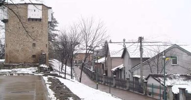 zima u aprilu, Novi Pazar