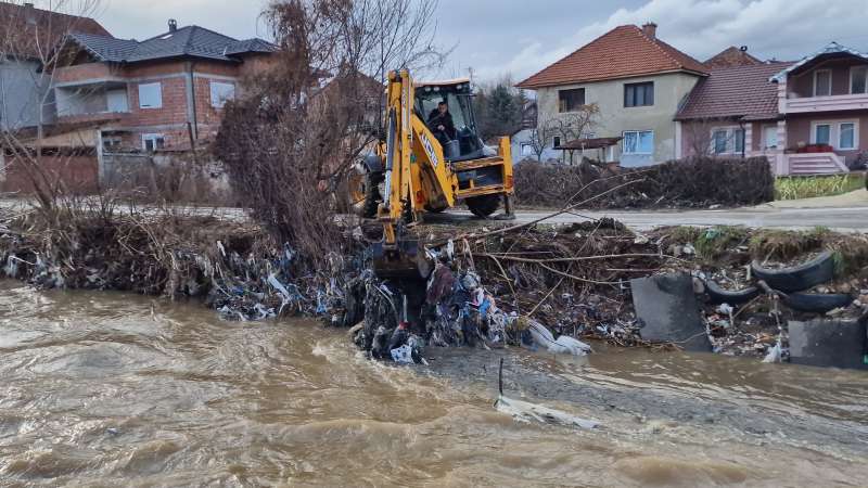 Sanacija i čišćenje rečnih korita, Novi Pazar