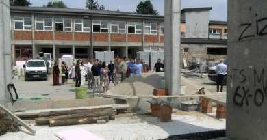 Intenzivirani radovi na rekonstrukciji OŠ Desanka Maksimović