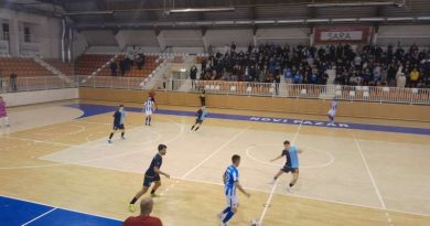 Futsal tim Novog Pazara i KMF FON Banjica 2024