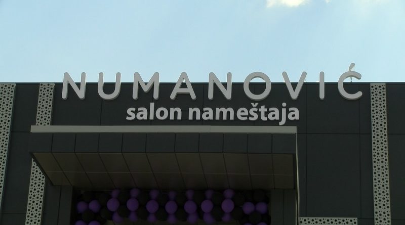 Otvoren novi salon nameštaja Numanović u Novom Pazaru