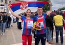 Atletičari Novog Pazara Saima Murić i Aldin Ćatović 2024.