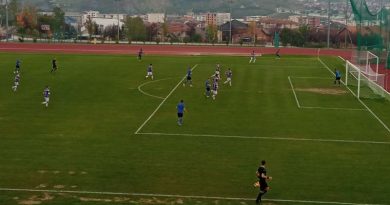 Fudbaleri Novog Pazara i Jošanice u prijateljskoj utakmici na Atletskom stadionu