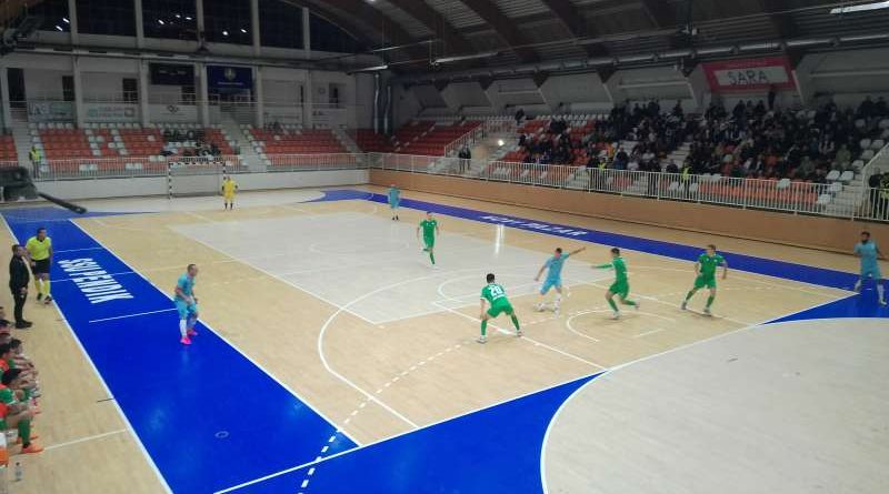 Futsal timovi Novog Pazara i Loznice Grad 2018 u Sportskoj dvorani Pendik