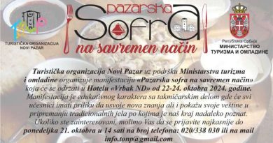 Pazarska sofra spaja tradiciju i savremenost