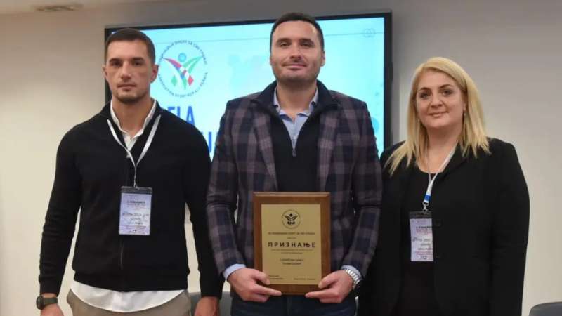 Sport za sve Srbije: Priznanje Sportskom savezu Novi Pazar u 2024.