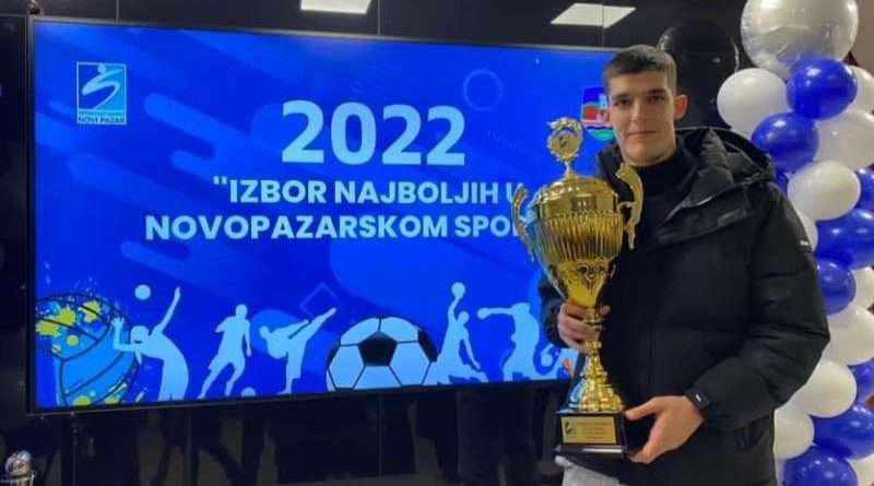 Slobodan Rubežić sportista Novog Pazara 2022.