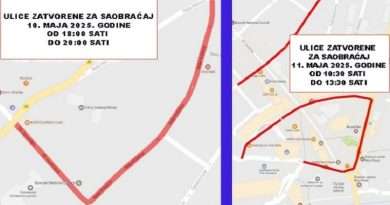 Večeras i u nedelju izmenjen režim saobraćaja u pojedinim ulicama