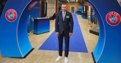 Fikret Međedović na žrebu za Ligu konferencije u Nionu