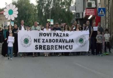 Mirna šetnja u znak sećanja na srebreničke žrtve
