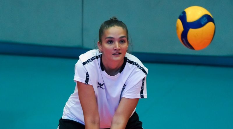 Hena Turković na treningu u Ilbanku