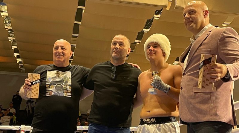 Član Kluba borilačkih sportova Novi Pazar Muhamed Dupljak