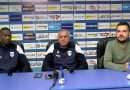 Vladimir Gaćinović i Abdulaj Sise na konferenciji za novinare