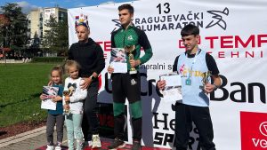 Kabir Ziljkić na Kragujevačkom polumaratonu