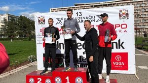Aldin Ćatović na Kragujevačkom polumaratonu