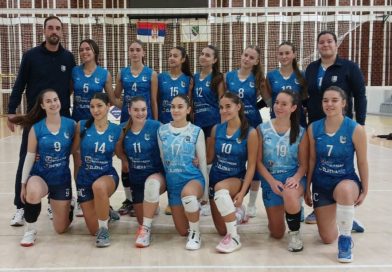 Odbojkašice Novog Pazara protiv Trstenika