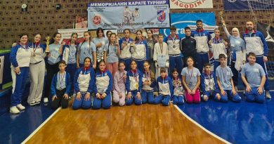 Karatisti Sjenice u Jagodini
