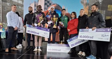 Elzan Bibić i Teodora Simović pobednici petog Pazarskog Drum Panorama polumaratona