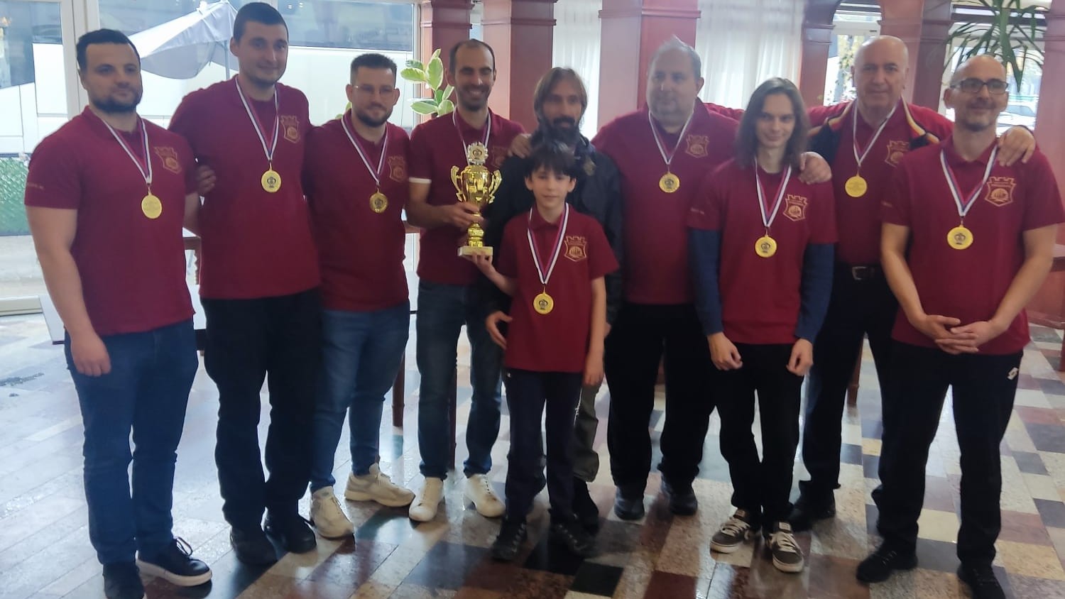 Šahisti druge ekipe Kruševca pobednici Lige centralne Srbije - Zapad