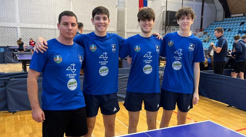 Stonoteniseri Novog Pazara u Bačkoj Palanci