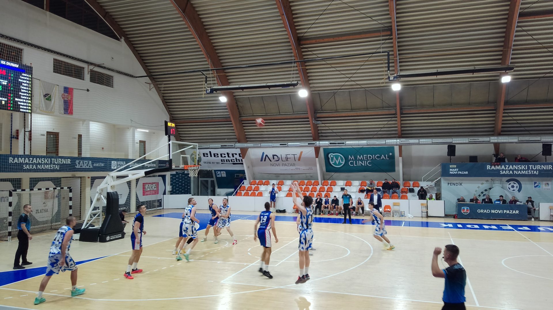 Košarka: Peti poraz Pazaraca