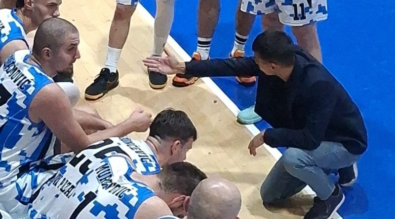 Trener košarkaša Novog Pazara Boško Buha