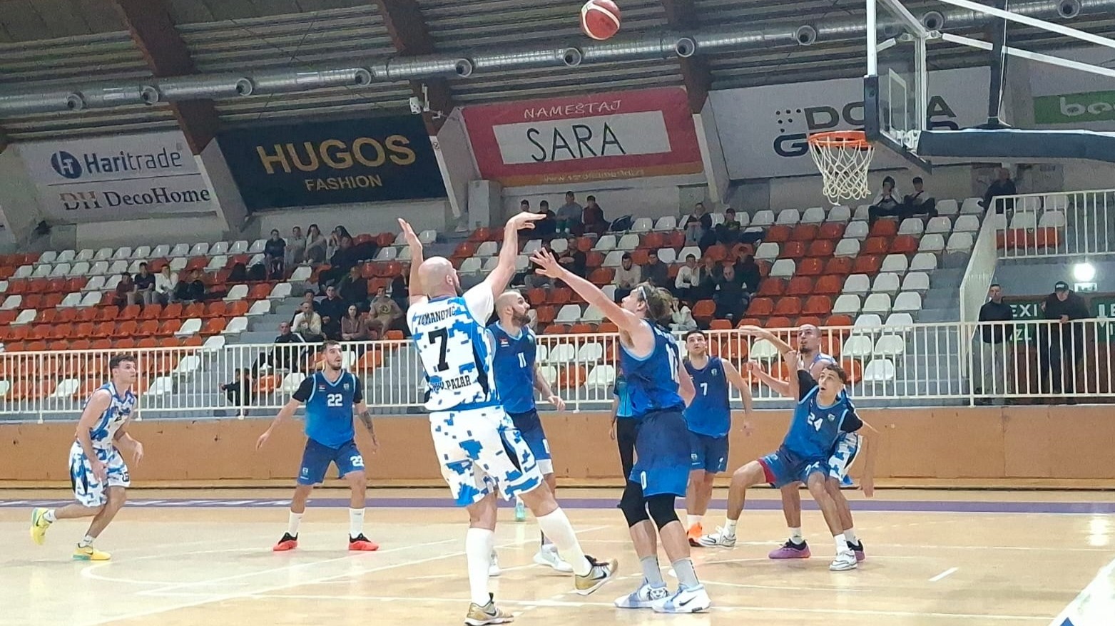 Košarkaši Slovena i Novog Pazara igraju derbi začelja u Rumi