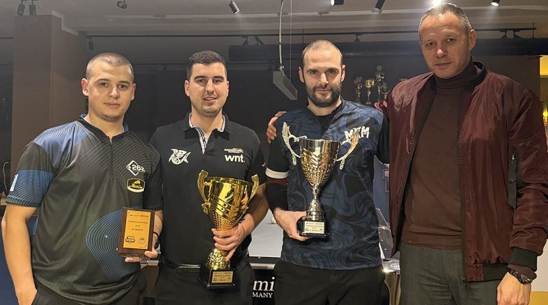 Haris Trtovac osvajač bilijar mastersa u devetki, Antalija izmakla za dlaku