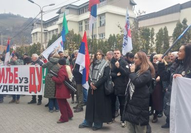 U Novom Pazaru počeo studentski protest