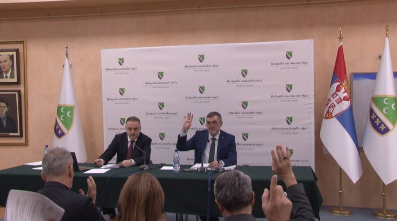 Bošnjačko nacionalno vijeće usvojilo budžet za 2026. godinu
