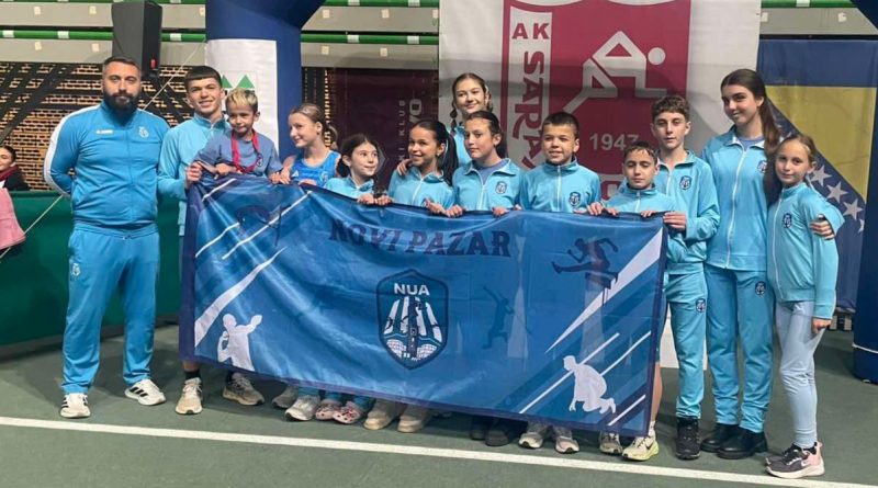 Mladim Novopazarcima šest medalja na mitingu u Sarajevu