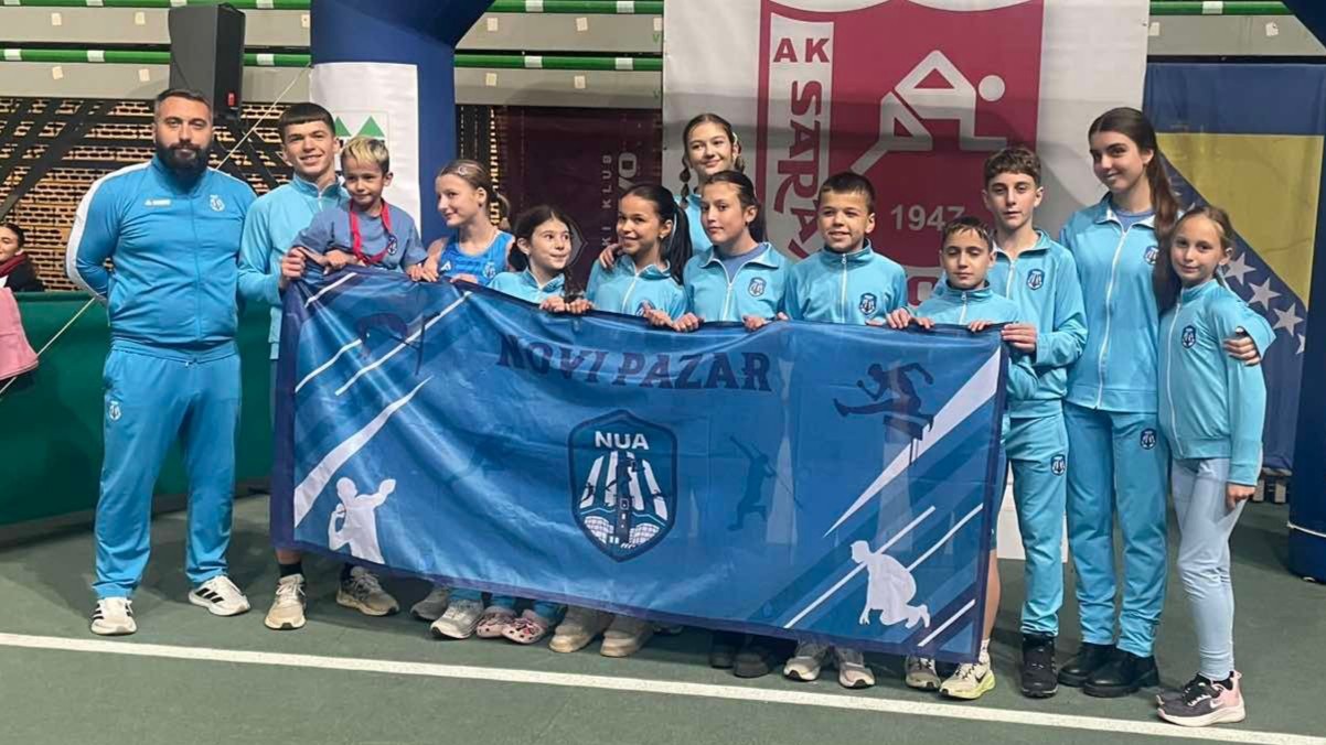 Mladim Novopazarcima šest medalja na mitingu u Sarajevu