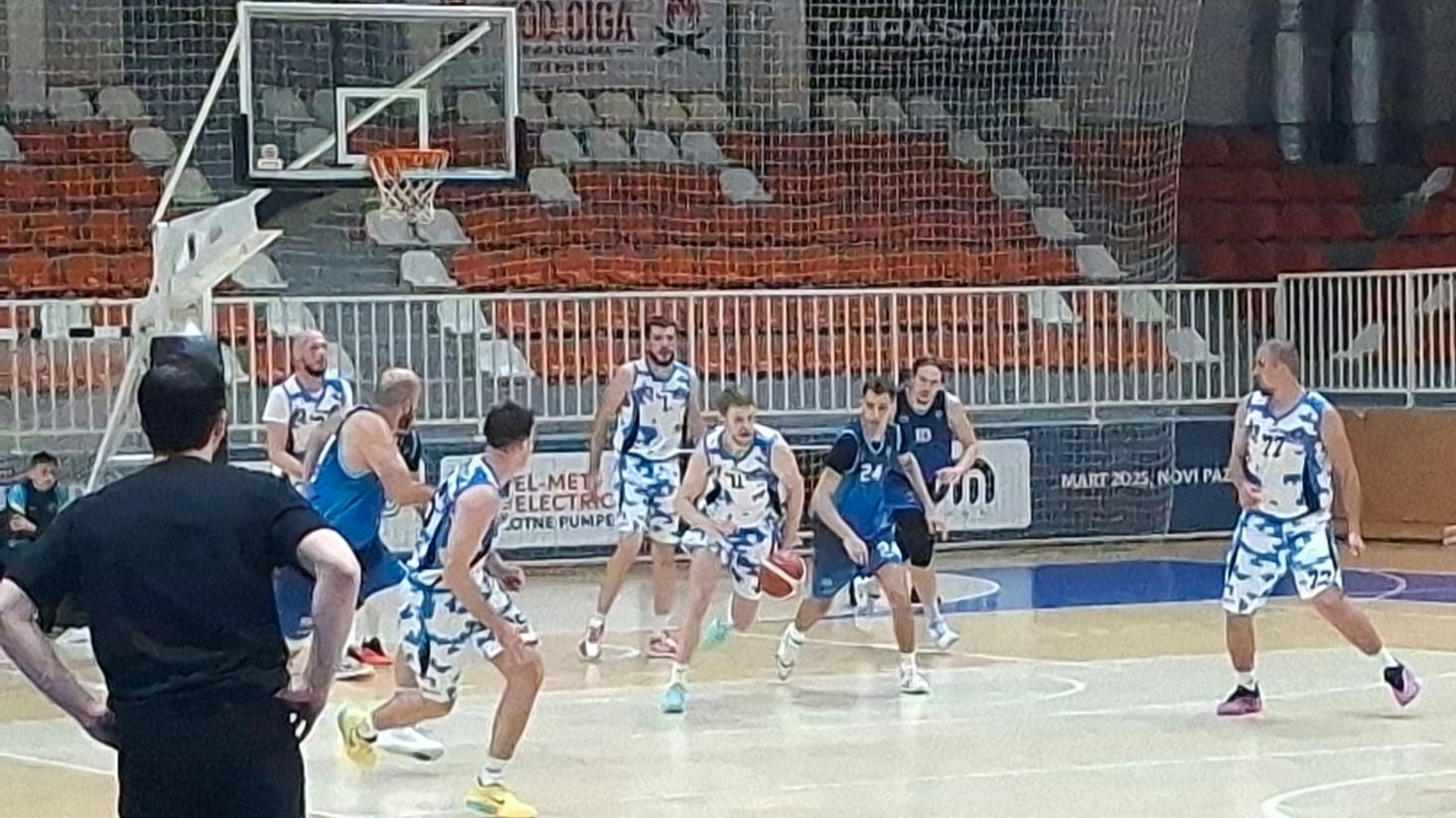 Pad u Zrenjaninu: Proleter Naftagas - Novi Pazar 112:80