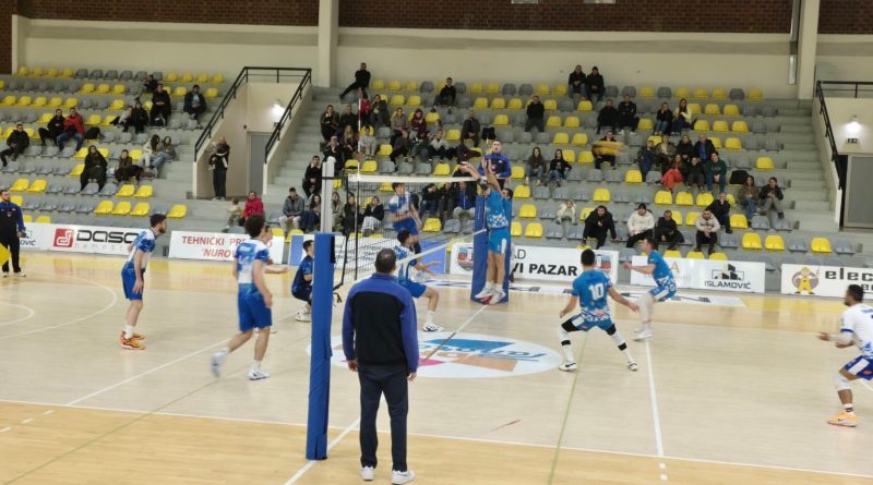 Maksimalan trijumf odbojkaša Novog Pazara za noć na prvom mestu