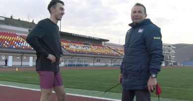 Aldin Ćatović i Rifat Ziljkić na Atletskom stadionu