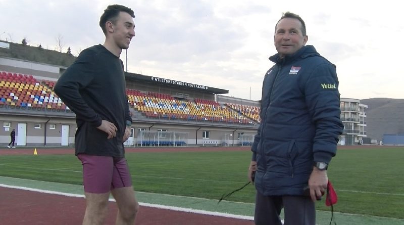 Aldin Ćatović i Rifat Ziljkić na Atletskom stadionu
