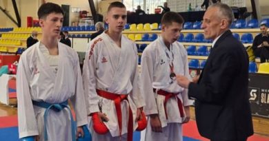 Školsko prvenstvo Srbije u karateu: Avramović zlatni, srebro Ejupoviću