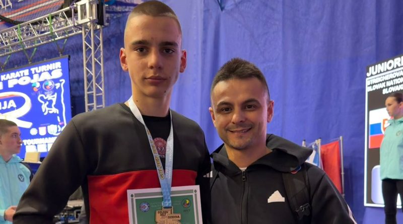 Strahinja Avramović zlatni na 55. Zlatnom pojasu Čačka