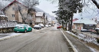 U novovaroškom kraju od sinoć pada sneg