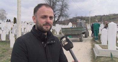 Uređenje Gradskog groblja pred Bajram