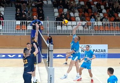 Plej-aut za Superligu: Pazarcima set, Jedinstvu meč lopta