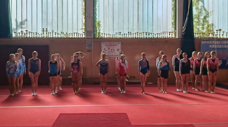 Gimnastičarke Pazara pete u Kruševcu
