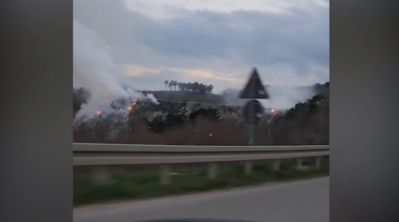 Ponovo gori deponija Goveđak u Sjenici