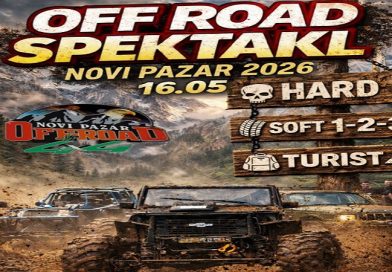 Off-road reli osmi put u Novom Pazaru (subota, 10.00)